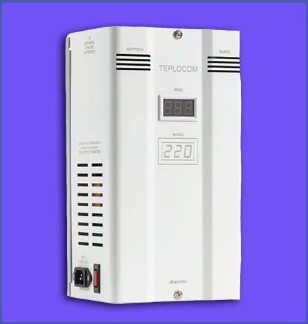 Стабилизатор TEPLOCOM ST-1500 INVERTOR в Челябинске