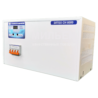 Стабилизатор напряжения Элтех СН 8000 стандарт в Челябинске Стабилизатор напряжения Элтех СН 8000 стандарт в Челябинске