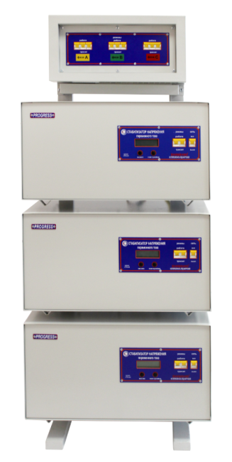 Трехфазный стабилизатор напряжения PROGRESS 36000Т -30-3 в Челябинске Трехфазный стабилизатор напряжения PROGRESS 36000Т -30-3 в Челябинске